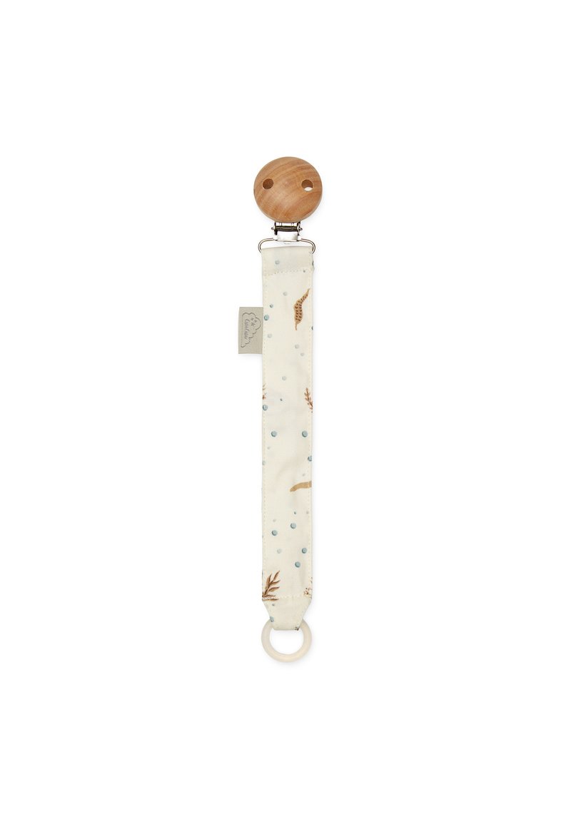 Cam Cam Copenhagen - PACIFIER HOLDER UNISEX - Retiazka s cumľom - beige, Zväčšiť