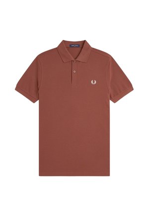 PLAIN - Polo - marron ecru