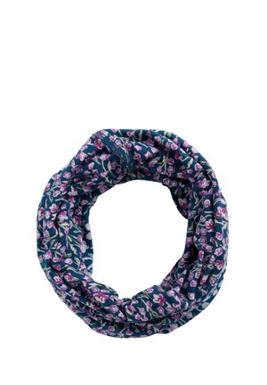 HANDYBAND - Écharpe tube - dark purple - flax flower bright orchid