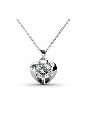 SIMPLY LOVE - Collana - couleur argentée cristal