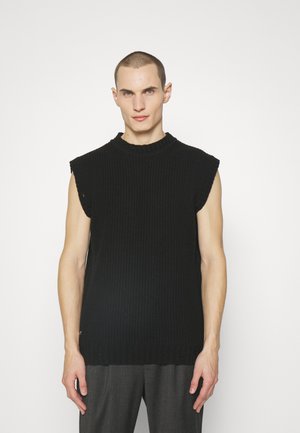 Han Kjøbenhavn LONG VEST DISTRESSED - Sweter