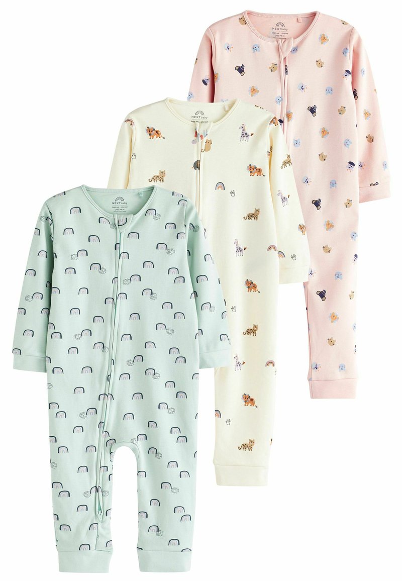 Next - FOOTLESS ZIP 3 PACK. - Dupačky na spaní - multi character, Zvětšit