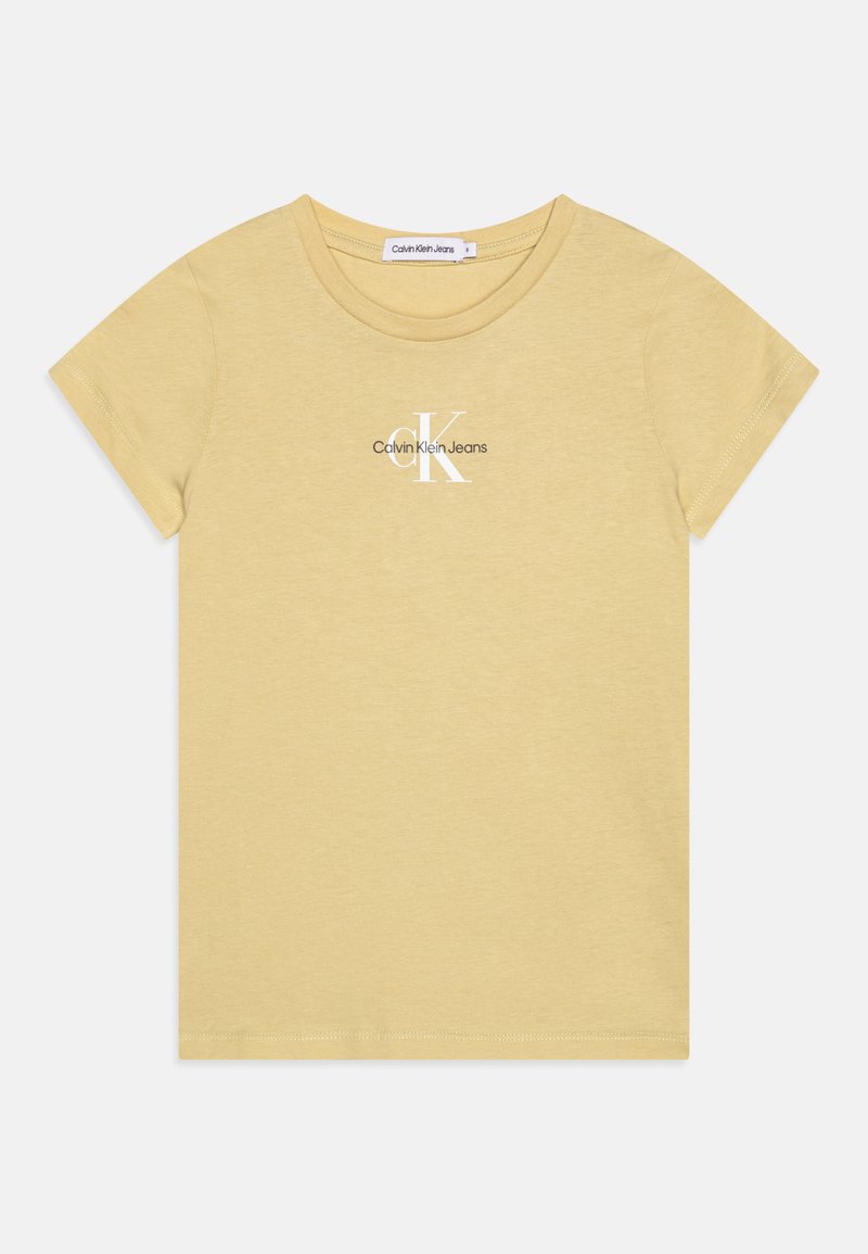 Calvin Klein Jeans MICRO MONOGRAM - Majica kratkih rukava s printom - green haze