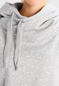 ONLY Felpa con cappuccio - mottled light grey