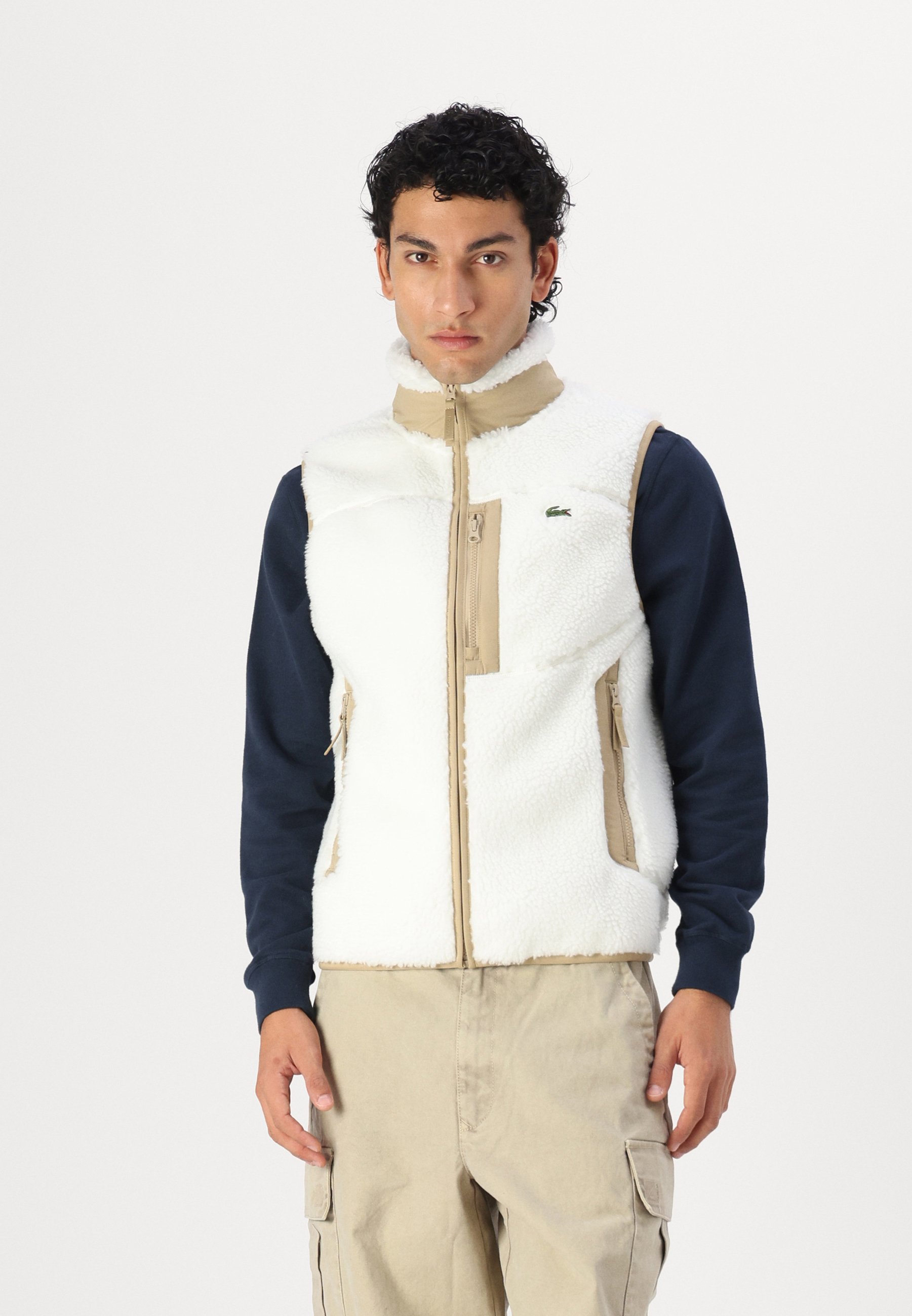 Lacoste Weste flour/viennese/offwhite