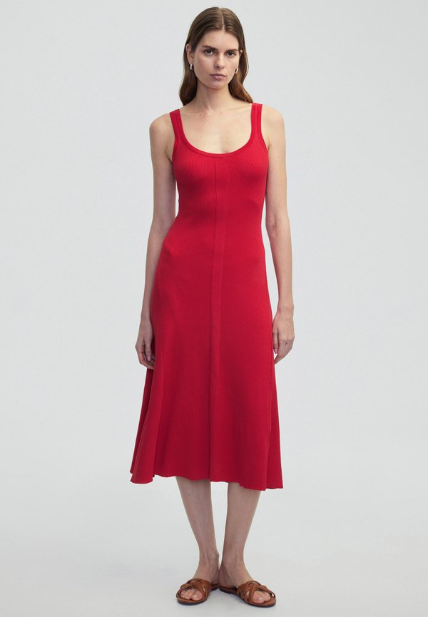 STRAPPY - Strickkleid - cherry