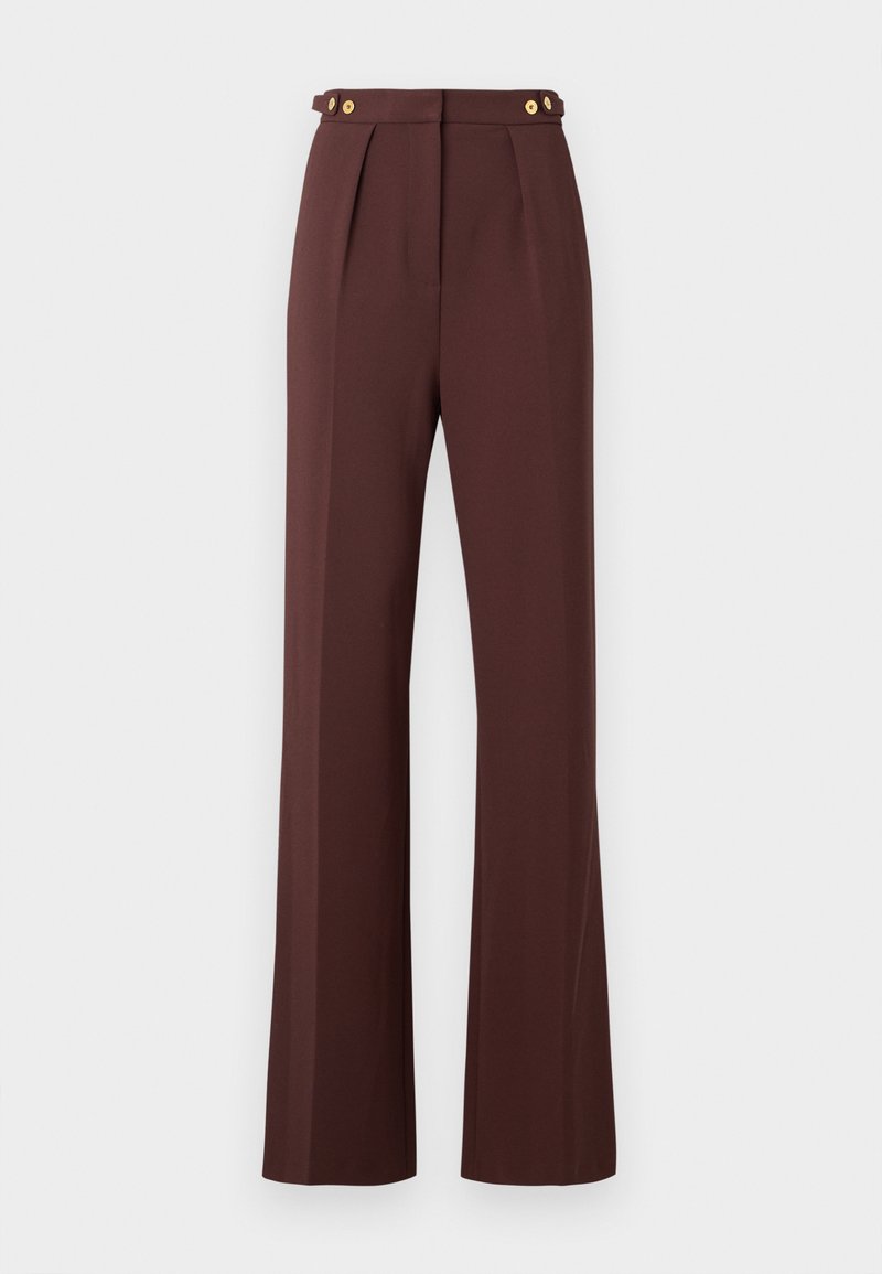 Elisabetta Franchi Broek bordeauxrood
