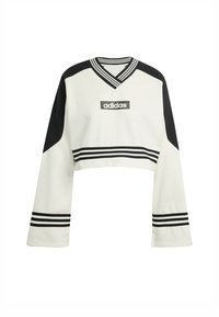 CREW - Sweater - off white   black