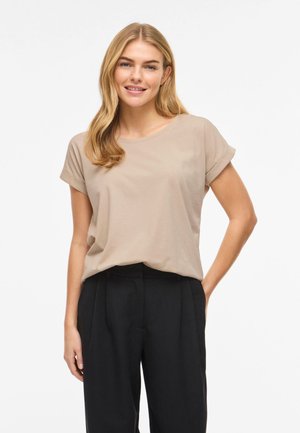 VILA VIDREAMERS NEW PURE - T-shirt basic - cement