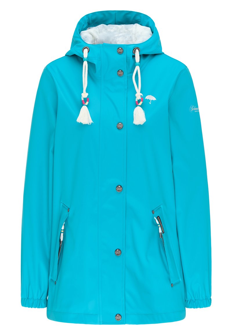 Schmuddelwedda Outdoorjas turquoise Schmuddelwedda Outdoorjas turquoise