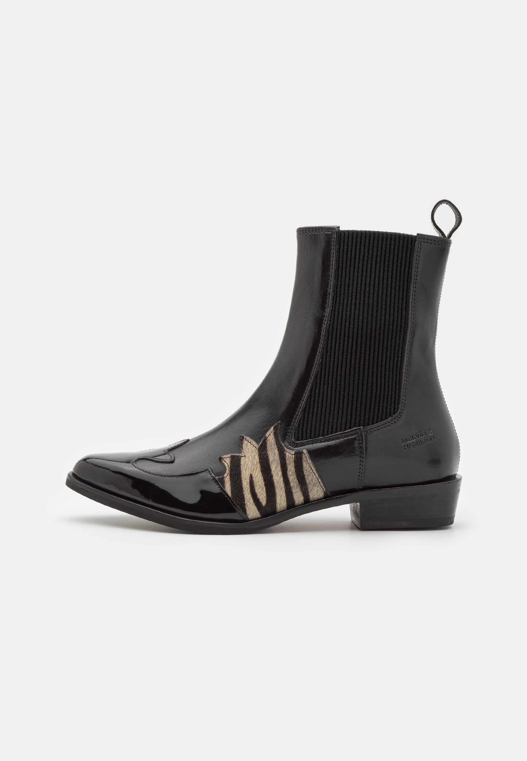 Melvin & Hamilton MARLIN 74 - Cowboy-/Bikerstiefelette - black  