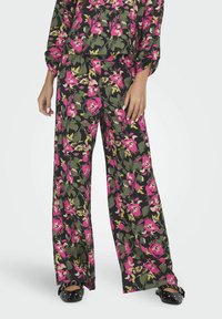 TROYA MITTLERE TAILLE  - Pantaloni - black iris