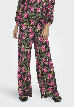 TROYA MITTLERE TAILLE  - Pantaloni - black iris