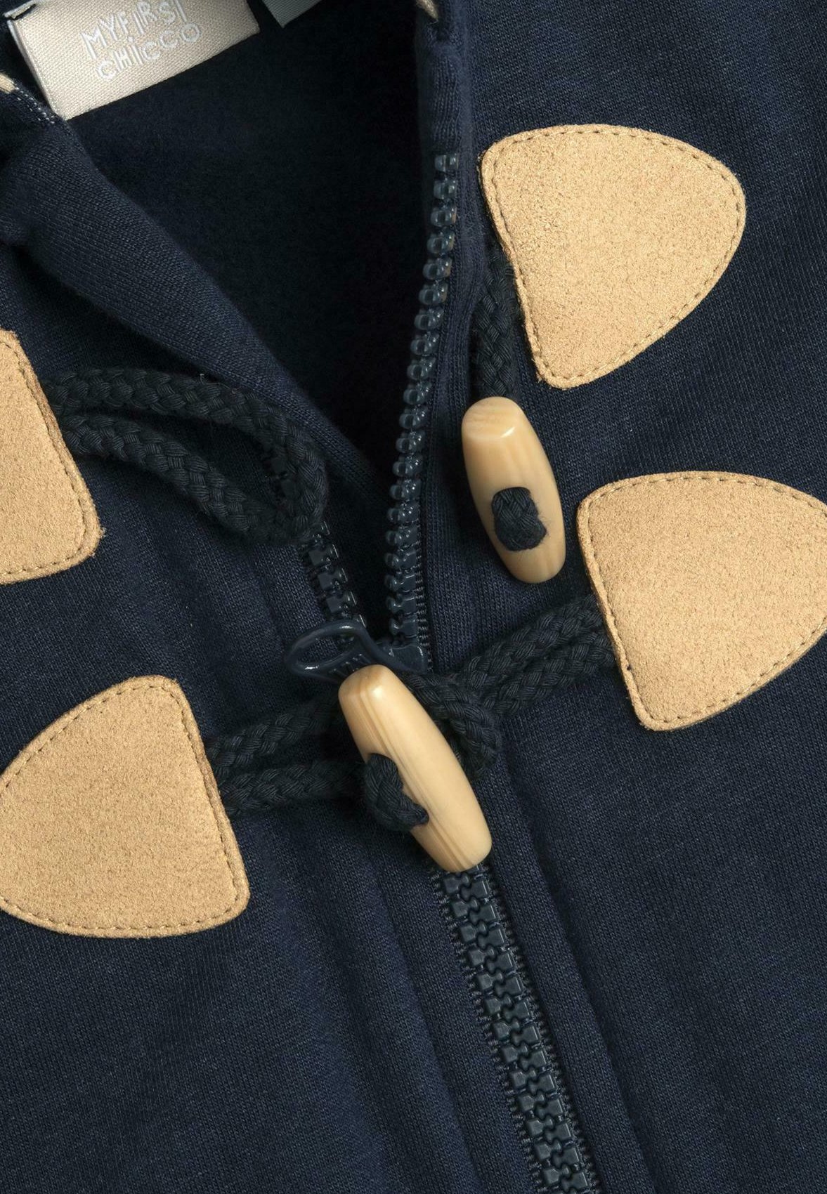 Tuta Pantaloni A Zampa Chicco Felpa Con Cappuccio E Zip Felpa Chicco Bambina