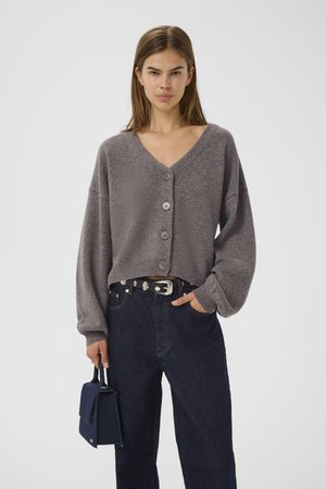Gestuz MANZI - Cardigan - chestnut melange