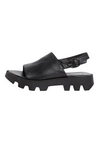 s.Oliver Platform sandals - black
