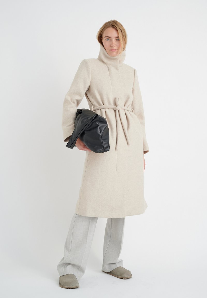 InWear MING FUNNEL COAT - Klassischer Mantel - white/weiß - Zalando.de