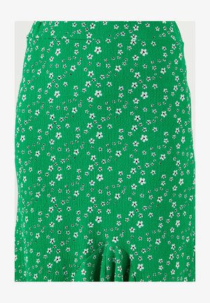 LELA, REGULAR FIT - A-lijn rok - green