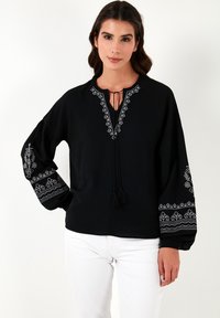 Unselected, black
