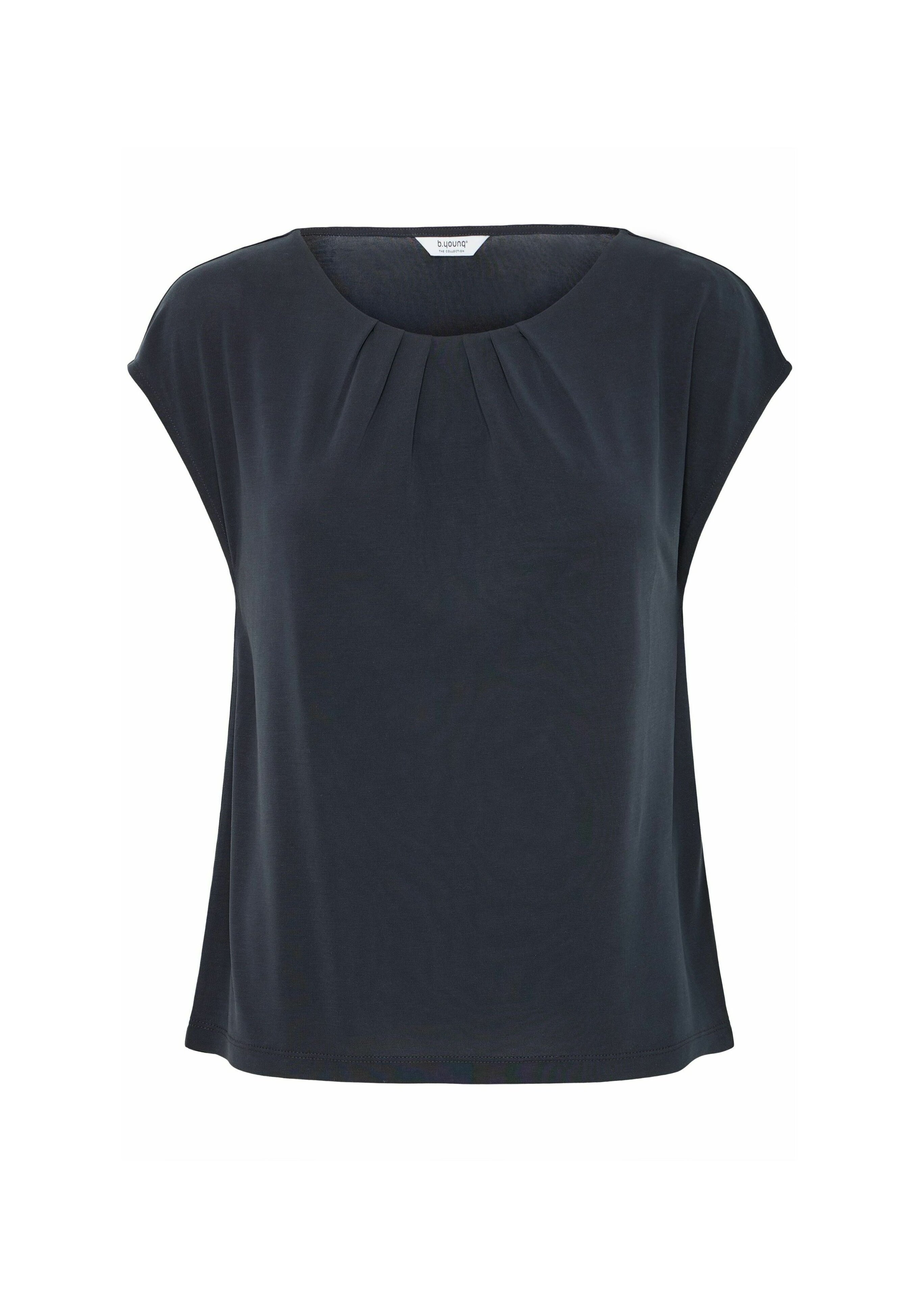 売れ筋商品|||ビーヤング Tシャツ レディース トップス BYPERL - Basic T-shirt - black ビーヤング Tシャツ レディース トップス BYPERL - Basic T