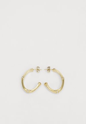 BAMBOO - Pendientes - yellow gold-coloured