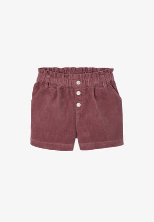 Vertbaudet, VERTBAUDET MÄDCHEN PAPERBAG-SHORTS AUS CORD - Shorts - malve