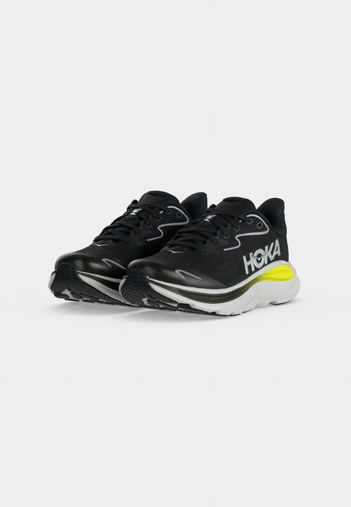 Hoka CLIFTON 10 BIG KIDS UNISEX - Road running shoes - black/cosmic grey — photo 3