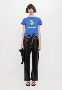 RE/DONE CLASSIC TEE SNOOPY MOON - Μπλουζάκι με στάμπα - lapis