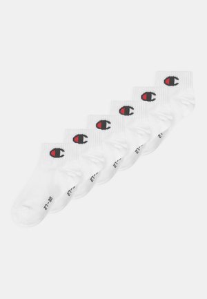 KIDS QUARTER 6 PACK UNISEX - Sportsocken - white