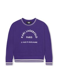 KARL LAGERFELD KIDS Sweatshirt - dark purple