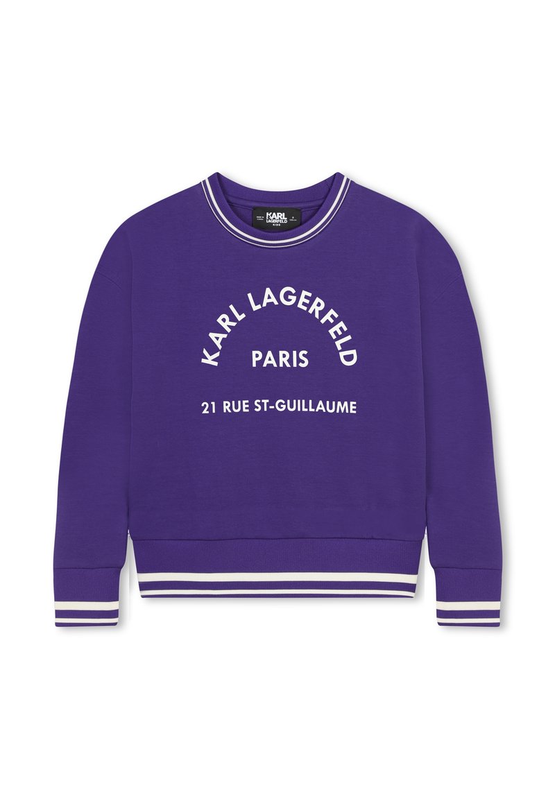 KARL LAGERFELD KIDS Sweater paars KARL LAGERFELD KIDS Sweater paars