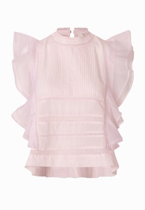 Second Female, KRISTEL FRILL BLUSE - Blusa - crystal pink