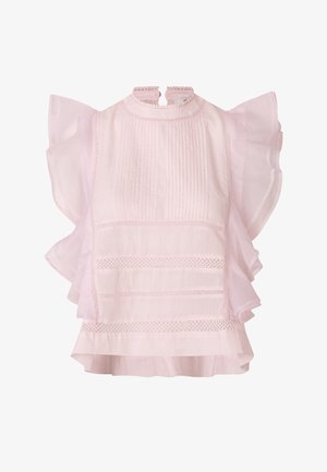 Second Female, KRISTEL FRILL BLUSE - Blúzka - crystal pink