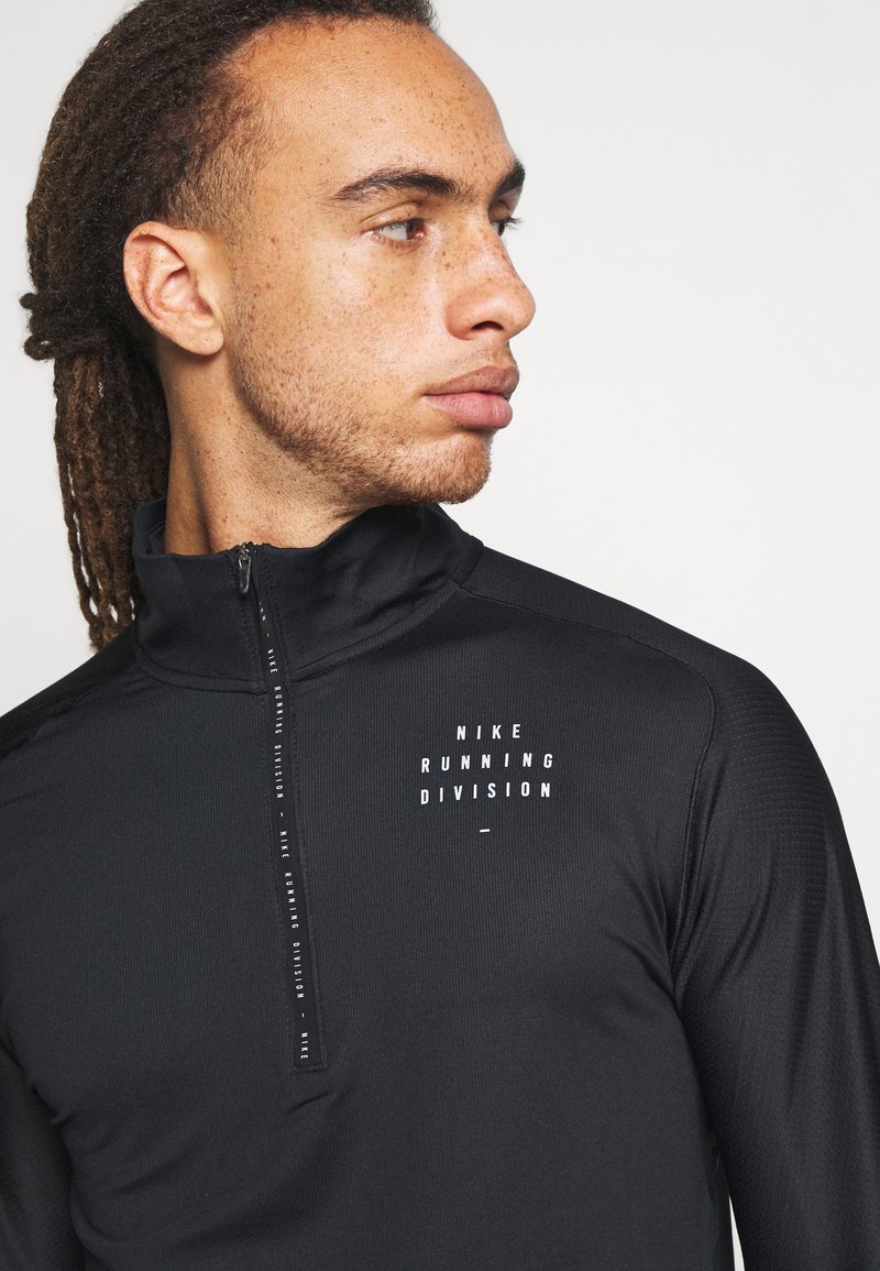Nike Performance Run Division Flash Funktionstroja Black Reflective Silver Svart Zalando Se