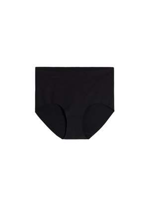 Intimissimi, LASER CUT FRENCH KNICKERS, czarny