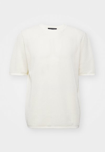 rag & bone PAYTON TEE - T-shirt basique - ivory