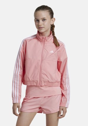 CON CREMALLERA ESSENTIALS - Chaqueta de entrenamiento - semi pink spark