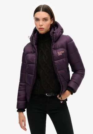 Superdry & Co SPORTS PUFFER - Winterjas - nightshade purple