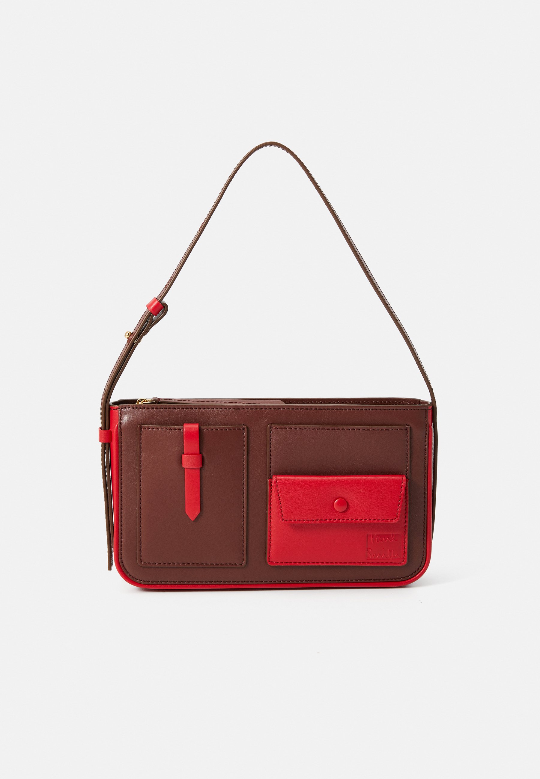 Paul Smith BAG TRAVEL POCHETTE UNISEX Handtasche brown/braun