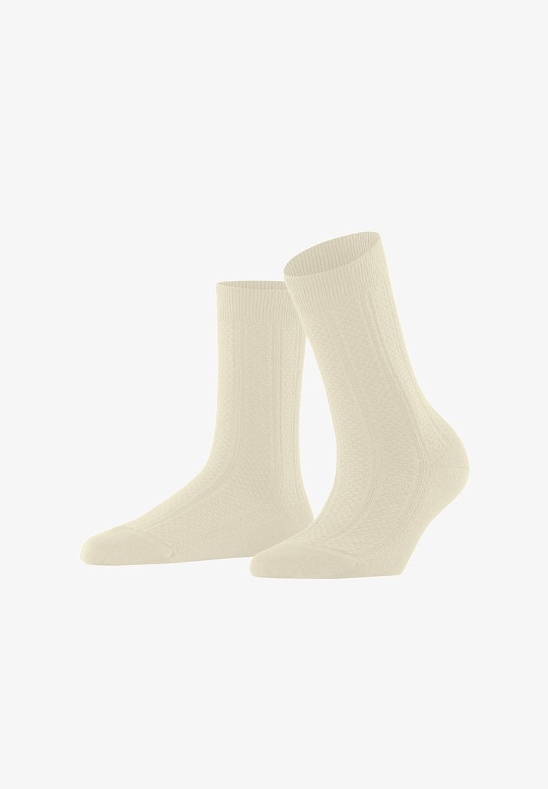 FALKE Needlepoint - Socken - off white