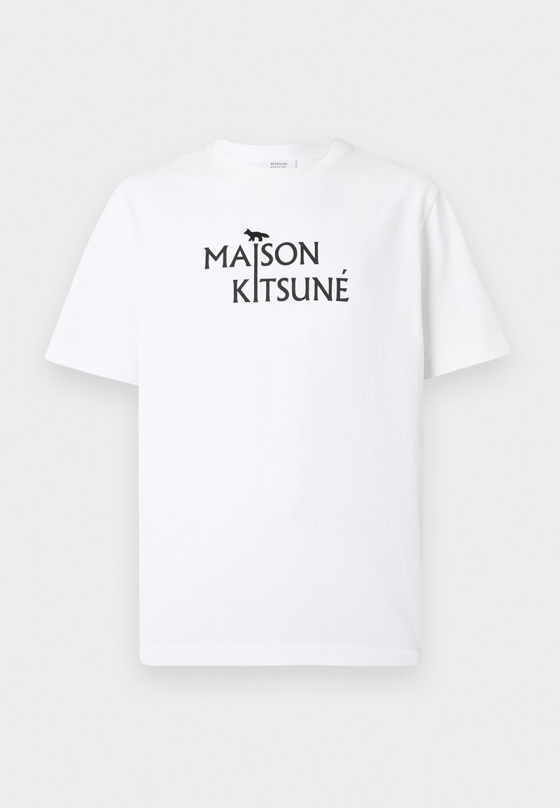 Maison Kitsuné T-shirt print wit