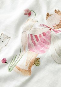Next SHORT SLEEVE  REGULAR FIT - Nyomott mintás póló - white pretty fairy