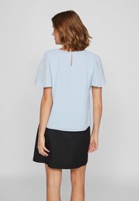 VILA VIMICADA O NECK - Bluse - kentucky blue