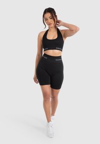 Smilodox SCRUNCH AZURA - Leggings - schwarz