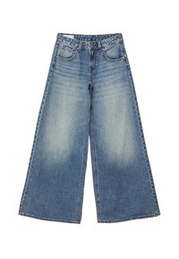 LOW-WAIST WITH STARS  - Široke nogavice - blue denim