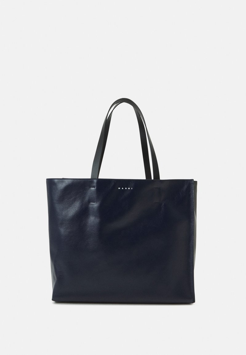 Marni MUSEO SOFT UNISEX Tote bag navy blue/black/black Zalando.co.uk