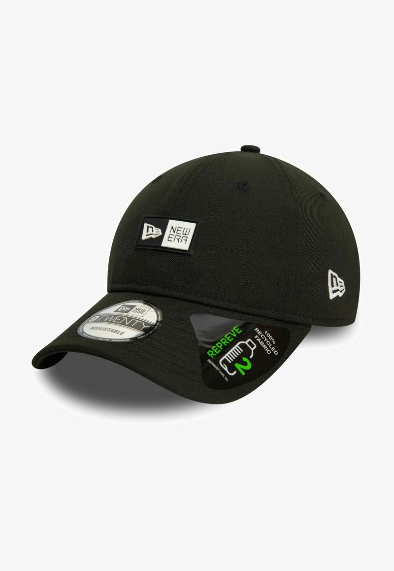 New Era 9TWENTY STRAPBACK SILICON PATCH - Gorra - black