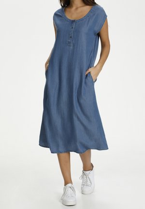 Denim dress - blue denim