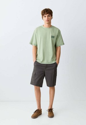 Mango Kids, TEEN - T-Shirt print - mint