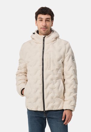 CASH-MERE CASH-MERE PADDED JACKET MIT KAPUZE - Talvitakki - off white